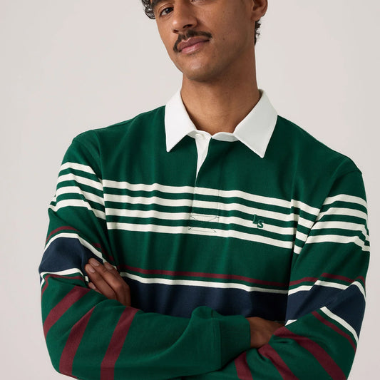 Bluzë Levis UNION RUGBY AMOS STRIPE PONDEROSA PINE