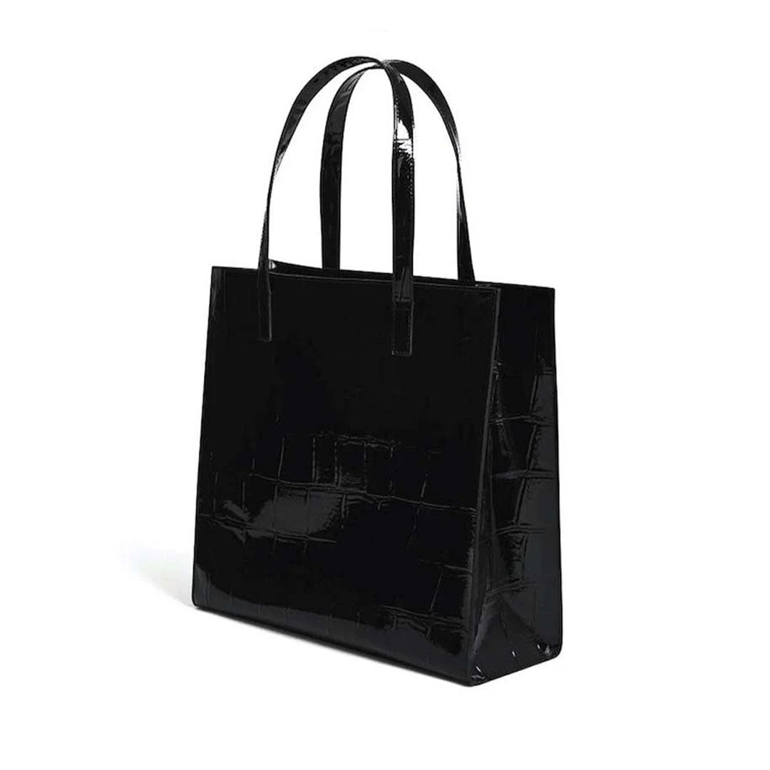 Qantë Ted Baker Croc Effect Large Icon Bag