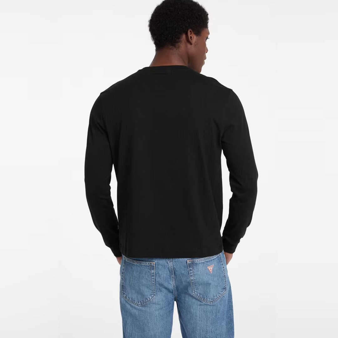 Bluzë GUESS JEANS GJ LS CN REG EMBRO TEE