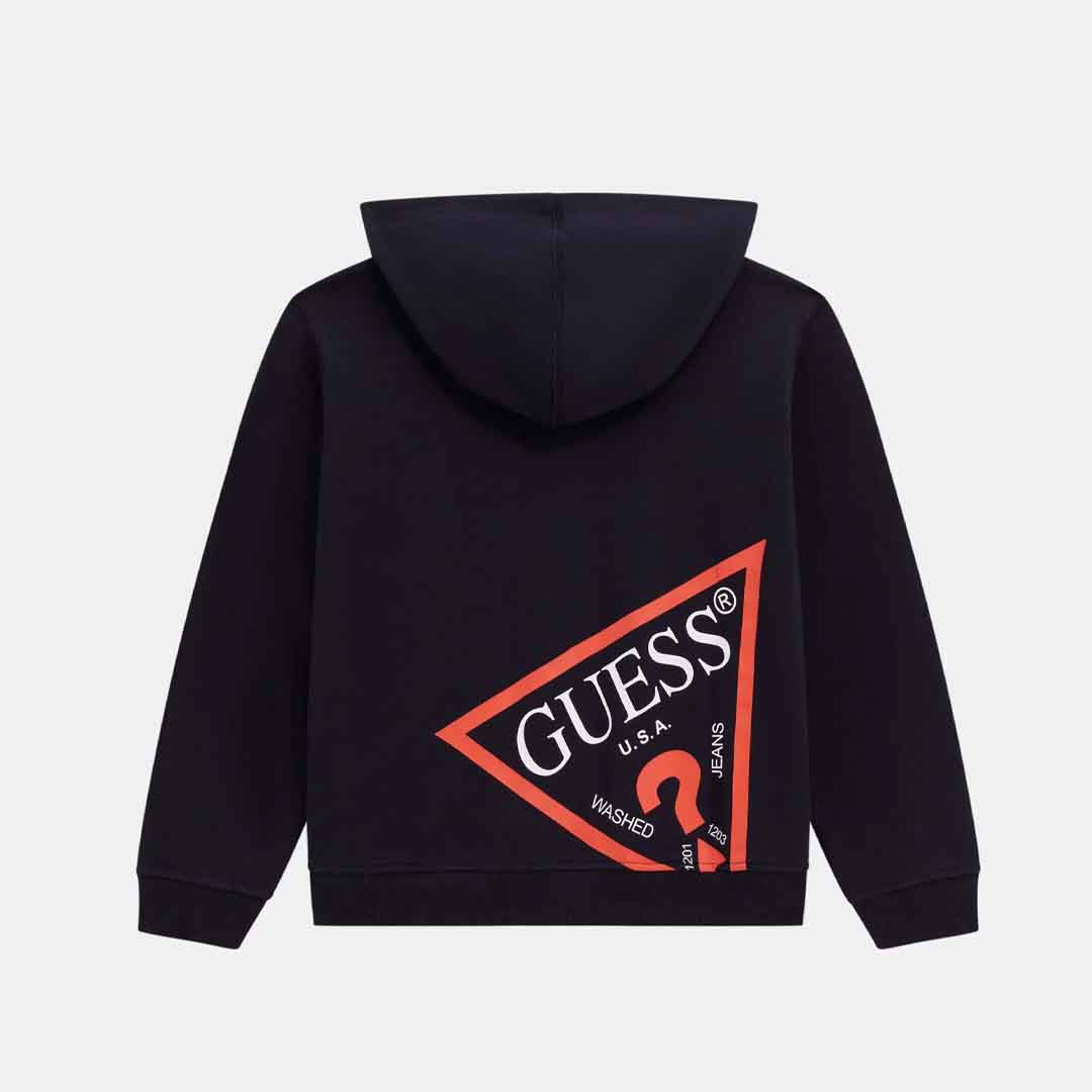Duks GUESS ZIP UP HOODED ACTIVE