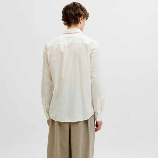 Këmishë Jack & Jones JJEBREEZE LINEN BLEND SHIRT L/S SN