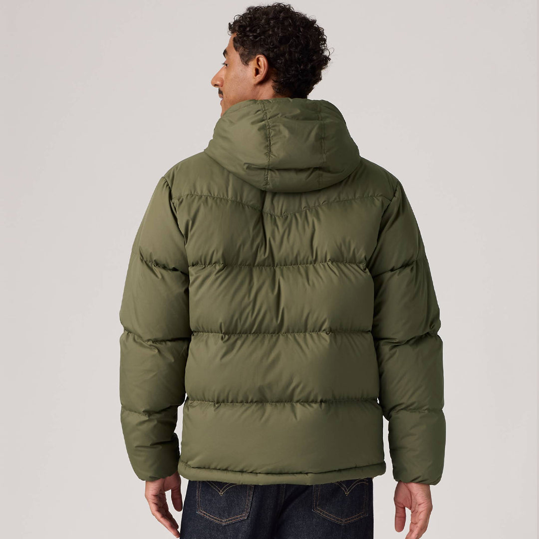 Jakne Levis ROCKWELL HOODED PUFFER 1 OLIVE NIGHT R