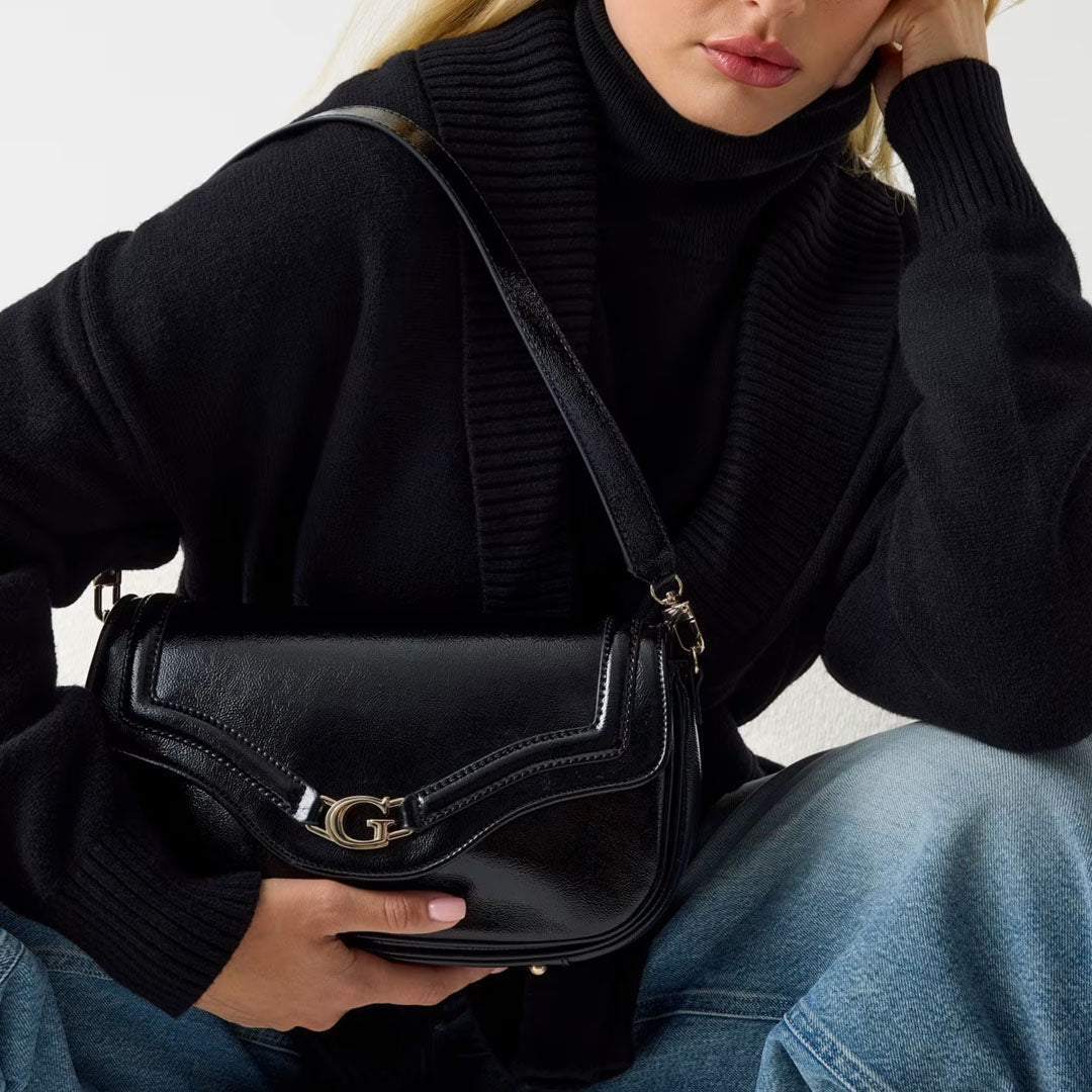 Qantë GUESS DEA FLAP SHOULDER BAG