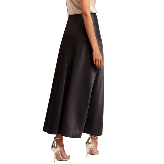 Fund Printed Bias Cut Midi Skirt