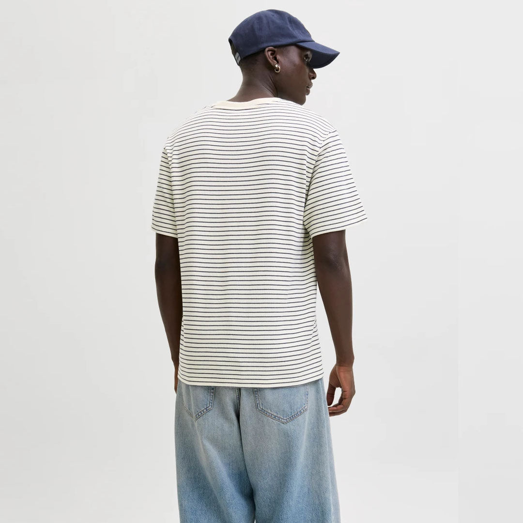 Maicë Jack & Jones JJEDOVER STRIPED TEE SS CREW NE
