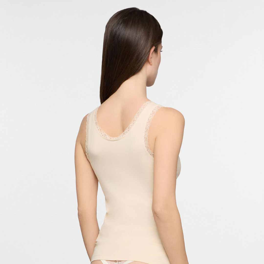 Maicë Upim TOP W/LACE   TAPIOCA