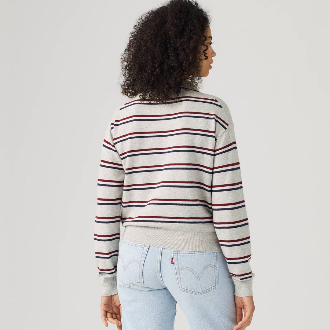 Bluzë Levis SUPER SOFT LS POLO JADE STRIPE LIGHT G