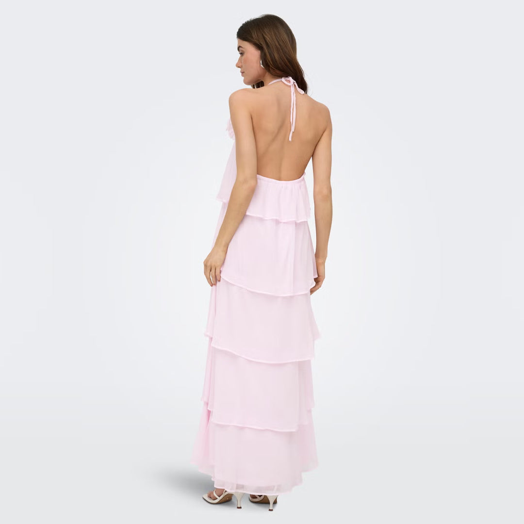 Fustan Only ONLHIVA S/L LONG LAYER DRESS WVN EX