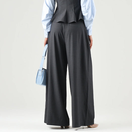 Pantallona Only ONLKAMIA HW X-WIDE PANT TLR