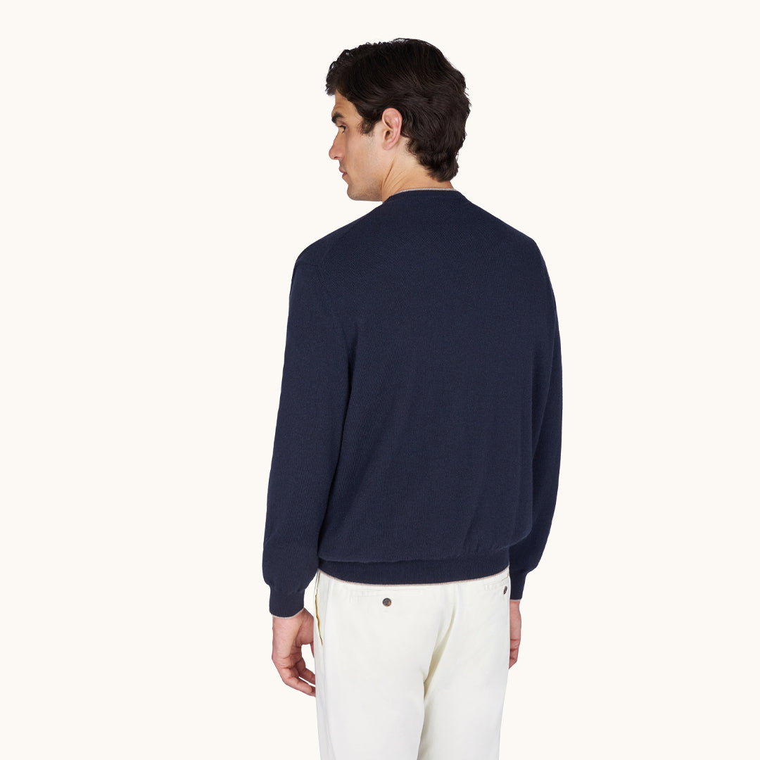 Xhemper Paul & Shark CASHMERE ROUND-NECK SWEATER
