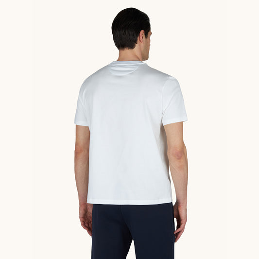 Maicë Paul & Shark MEN'S KNITTED COTTON T-SHIRT