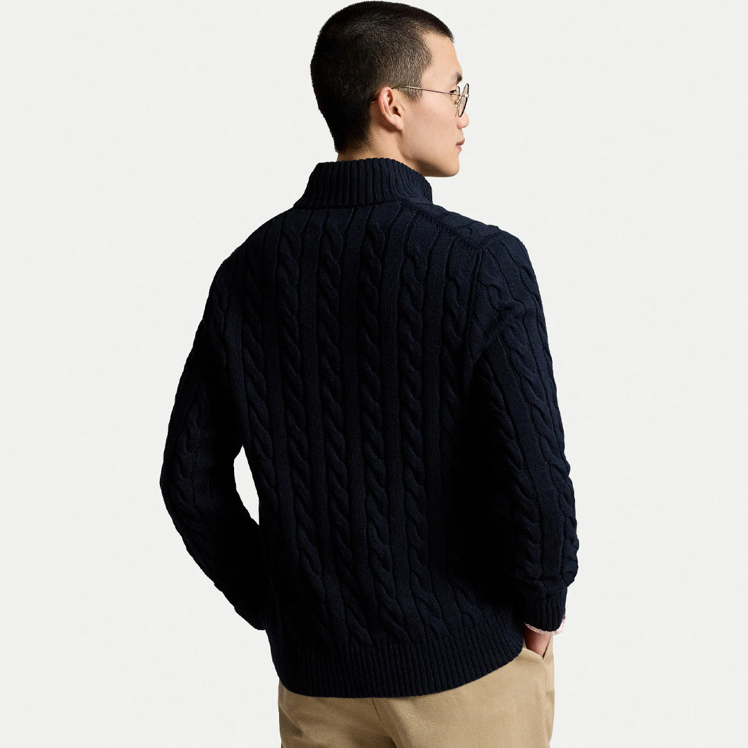 Xhemper Ralph Lauren LSDRIVERHZPP-LONG SLEEVE-PULL