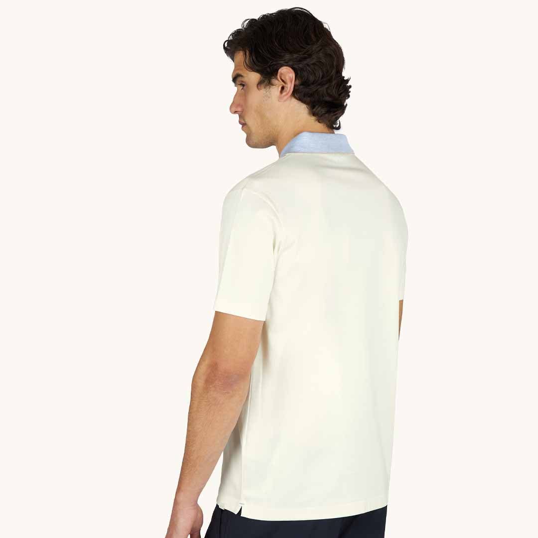 Maicë Paul & Shark MENS KNITTED COTTON POLOSHIRT