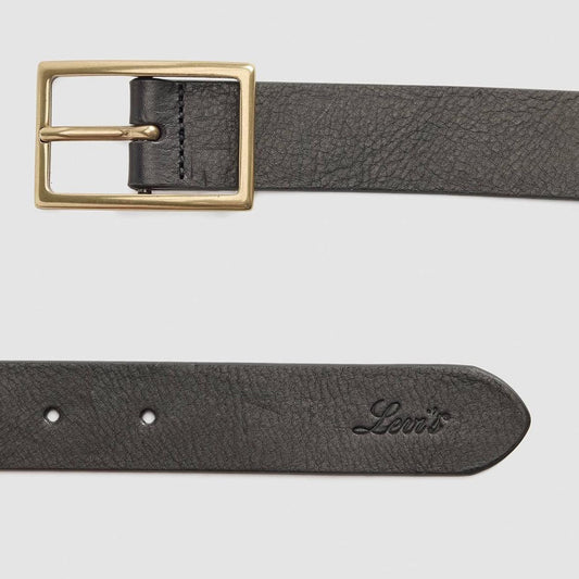 Rrip Levis RECTANGLE BUCKLE BELT CAVIAR