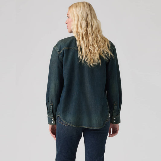 Jakne Levis TEODORA WESTERN SHIRT HIGH VIBRATION W