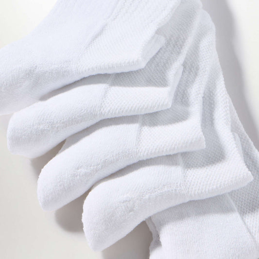 Qorape Upim PK5 SNEAKER  WHITE