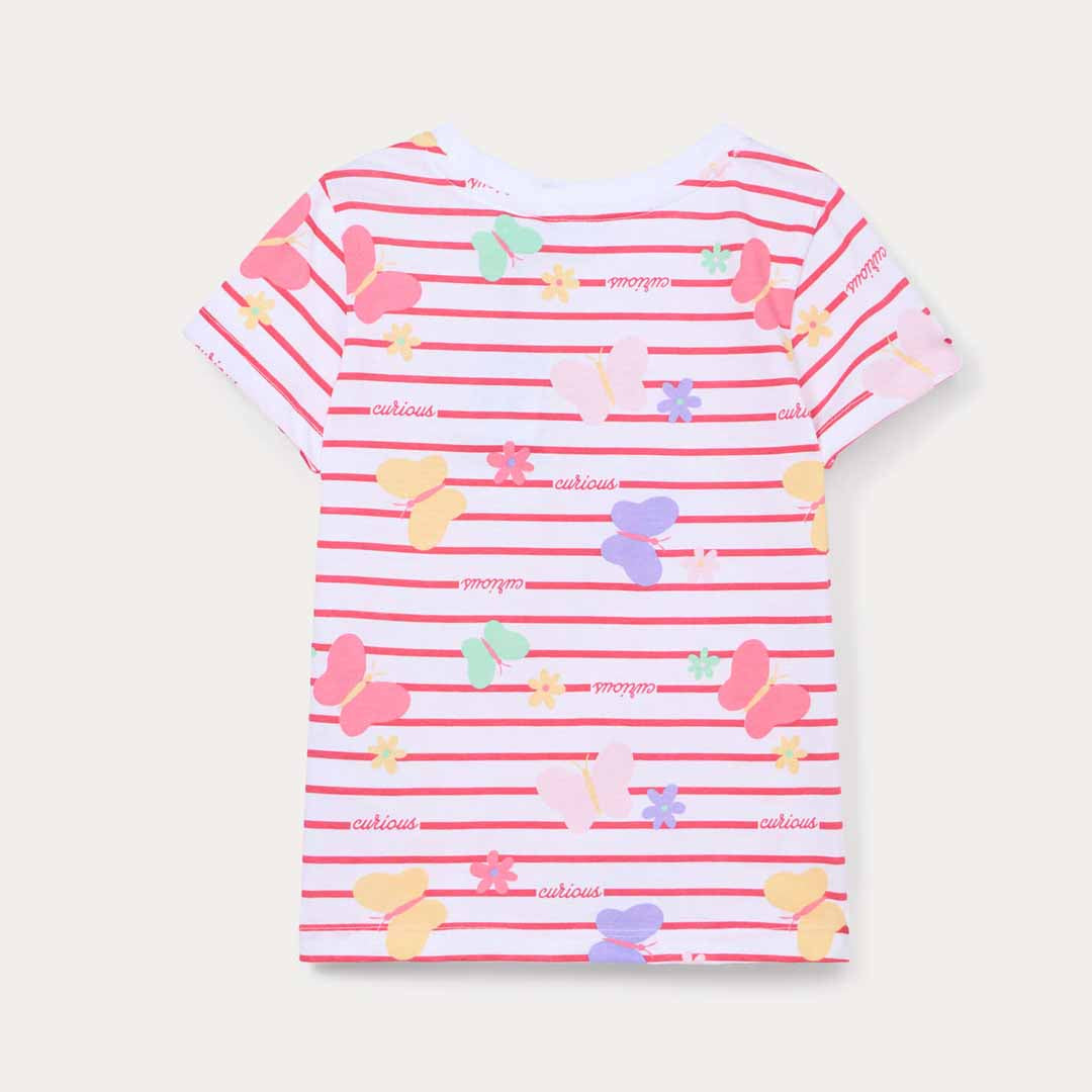 Maicë Blukids T-SHIRT S/S  BRILLIANT WH