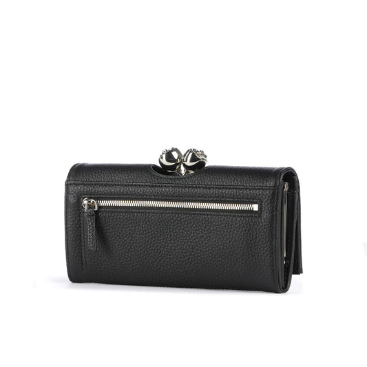 Kuletë Ted Baker Rose Detail Leather Large Bobble Purse