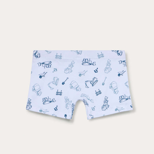 Brekë Blukids PK 5 BOXER 3 BIANCO/VERDE