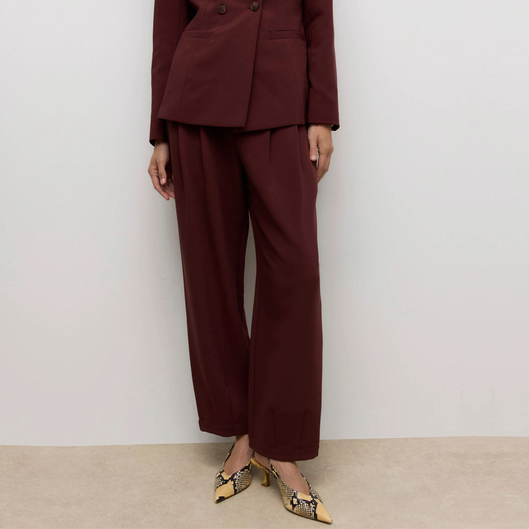 Pantallona AWVIVICA HW PLEAT PANT