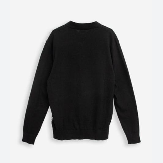 Bluzë JJ REBELE JREBCALLUM KNIT ZIP POLO NECK LS