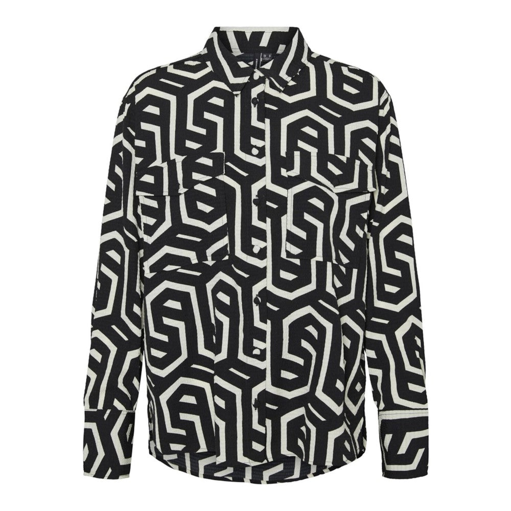 Këmishë Vero Moda 10295550 BLAC