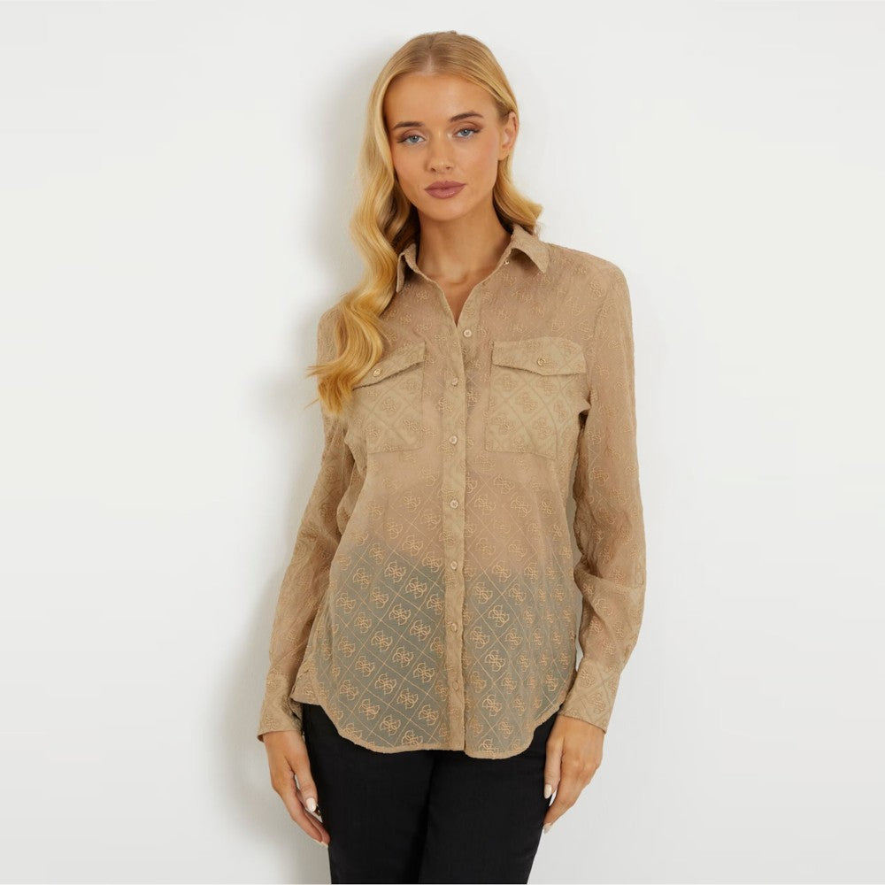 Këmishë Guess W4RH65WFX40 G1L7