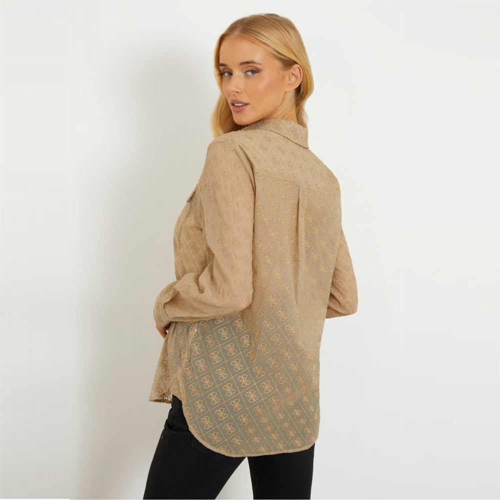 Këmishë Guess W4RH65WFX40 G1L7