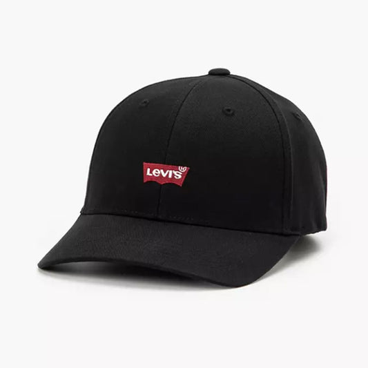 Kapelë LEVIS HOUSEMARK FLEXFIT CAP CAVIAR PILE KNI
