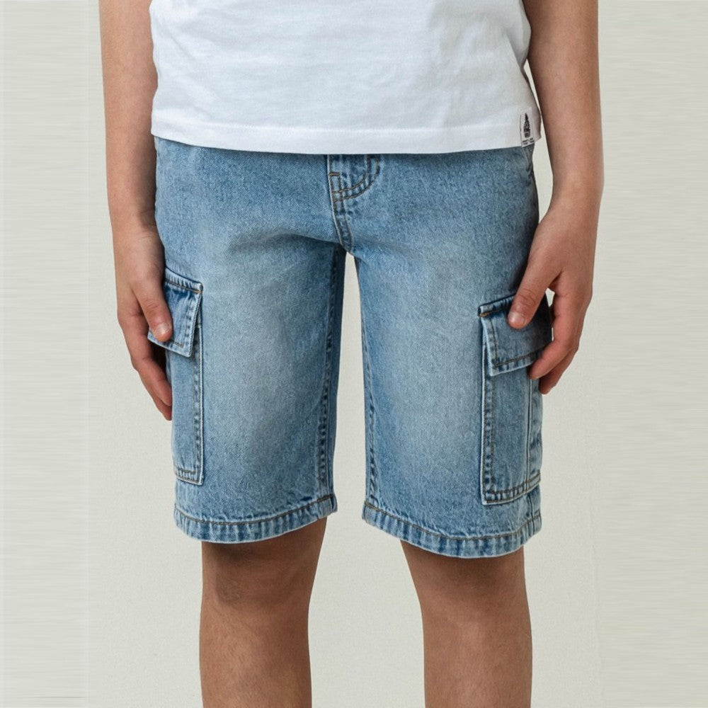 Farmerka të shkurtë Piazza Italia 23697DENMC