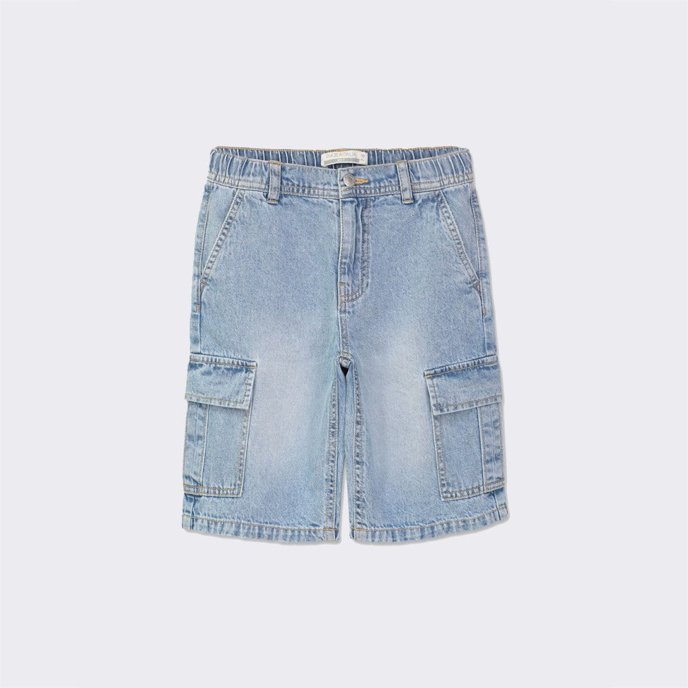 Farmerka të shkurtë Piazza Italia 23697DENMC