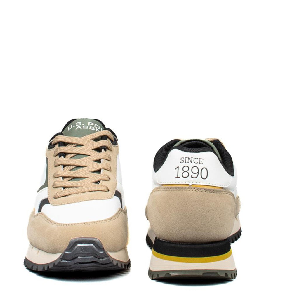 Patikë U.S. Polo Assn. JUSTIN001M WHI-GRE01