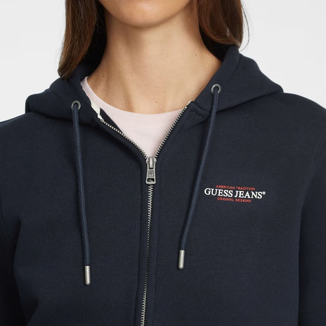 Duks GUESS JEANS GJ ZIP HOOD REG MINI AMERICA S