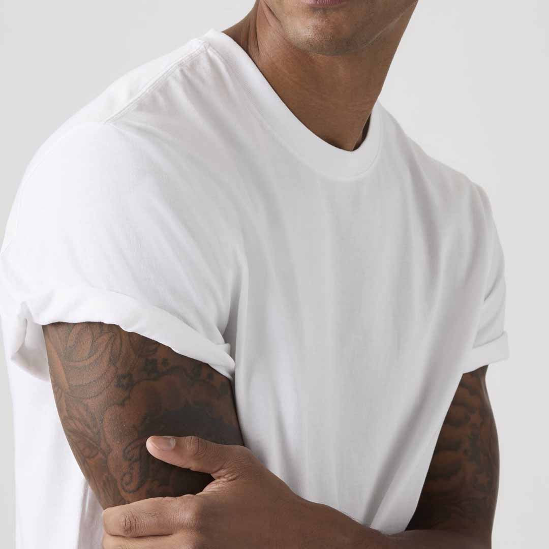 Maicë Levis NG ESSENTIAL TEE BRIGHT WHITE