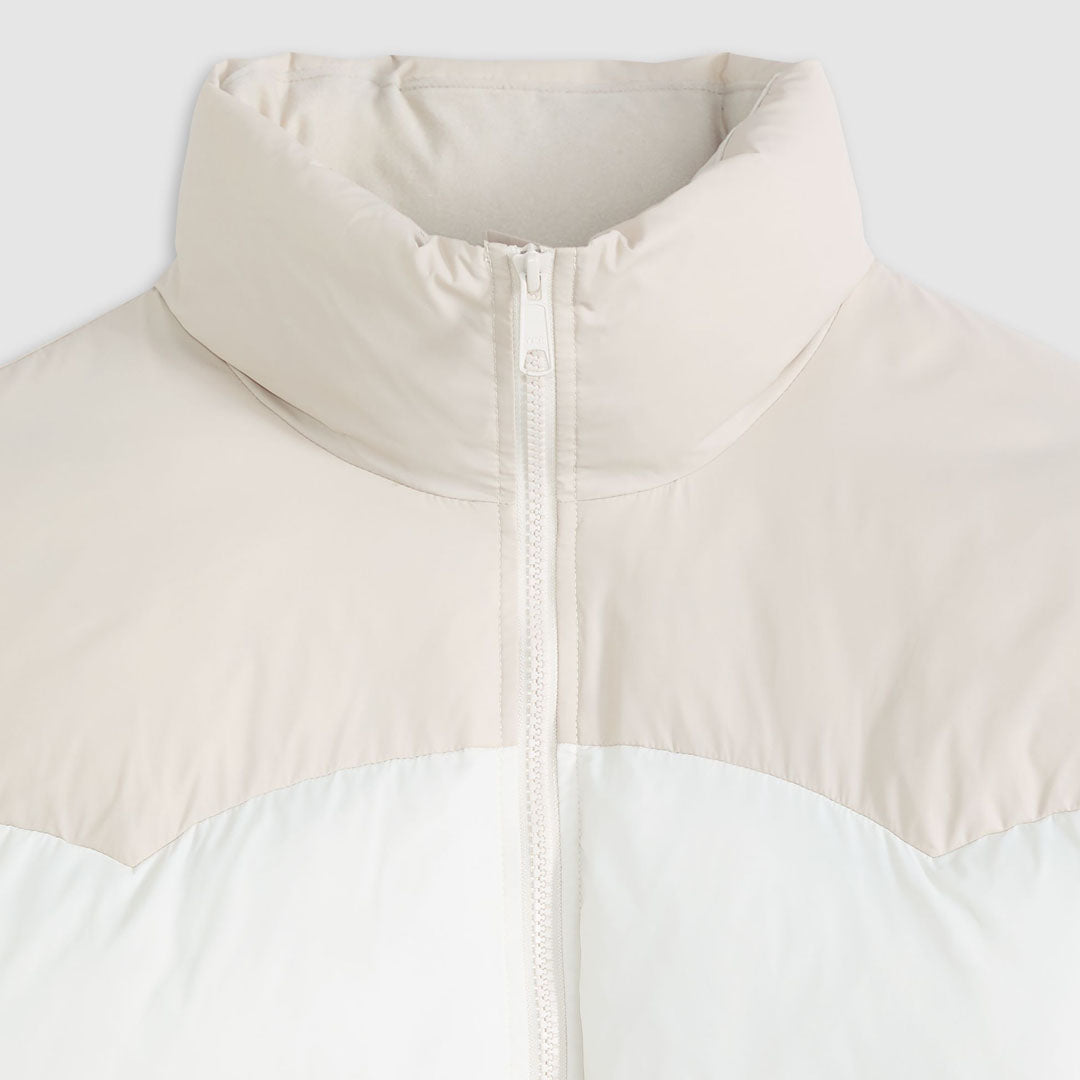 Jakne LEVIS NOE WESTERN PUFFER WHISPER WHITE NYLON