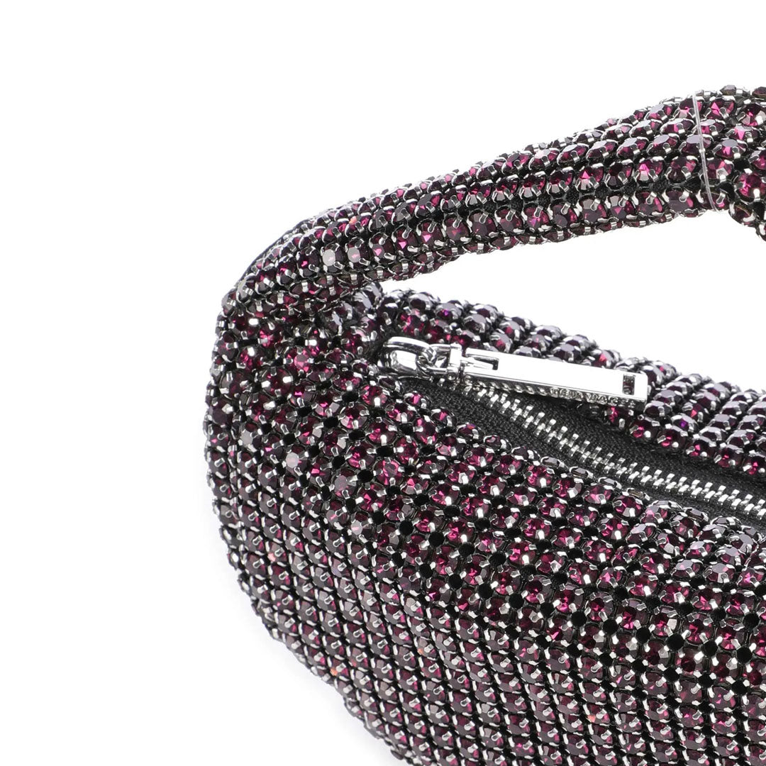 Qantë TED BAKER Mini Crystal Slouchy Hobo Bag 6