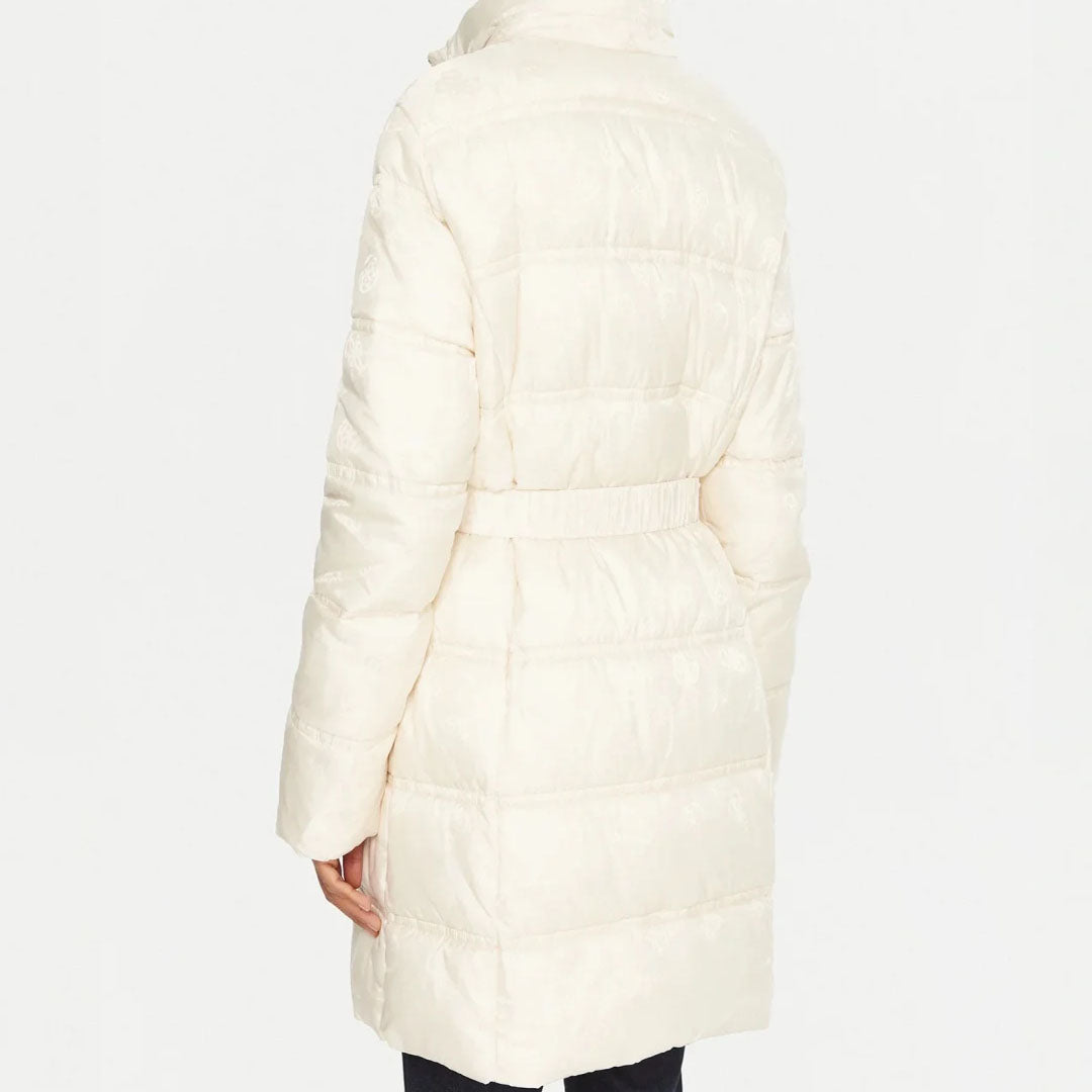 Jakne GUESS IMMA LOGO MIDI PUFFER