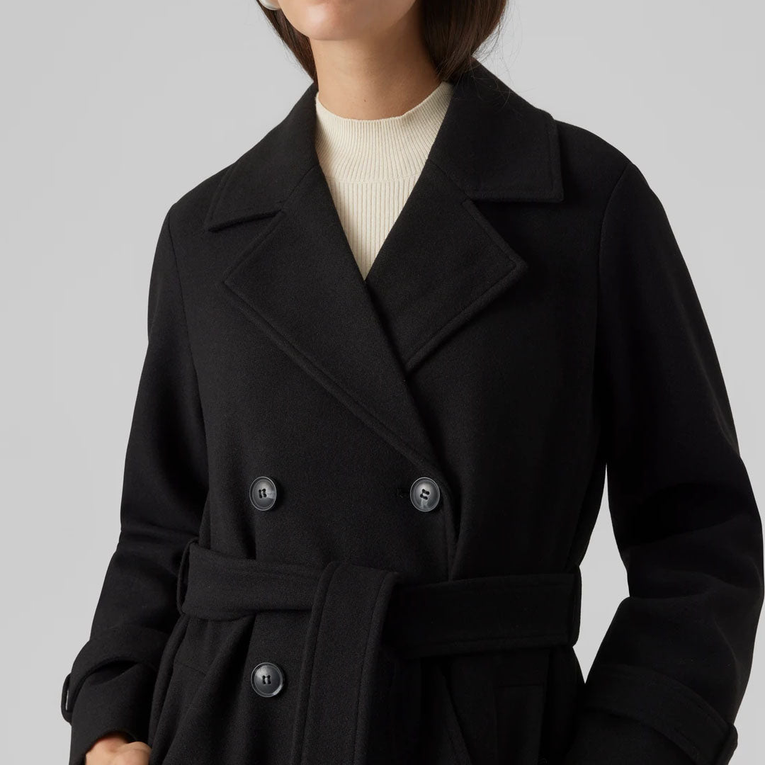 Palltë VERO MODA VMFORTUNEVEGA LONG TRENCHCOAT GA