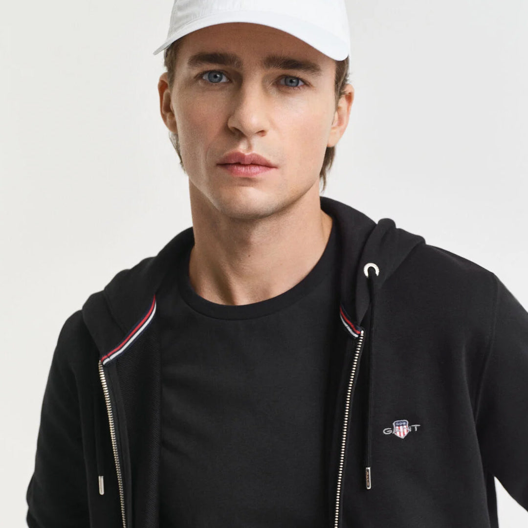 Duks GANT REG SHIELD FULL ZIP HOODIE