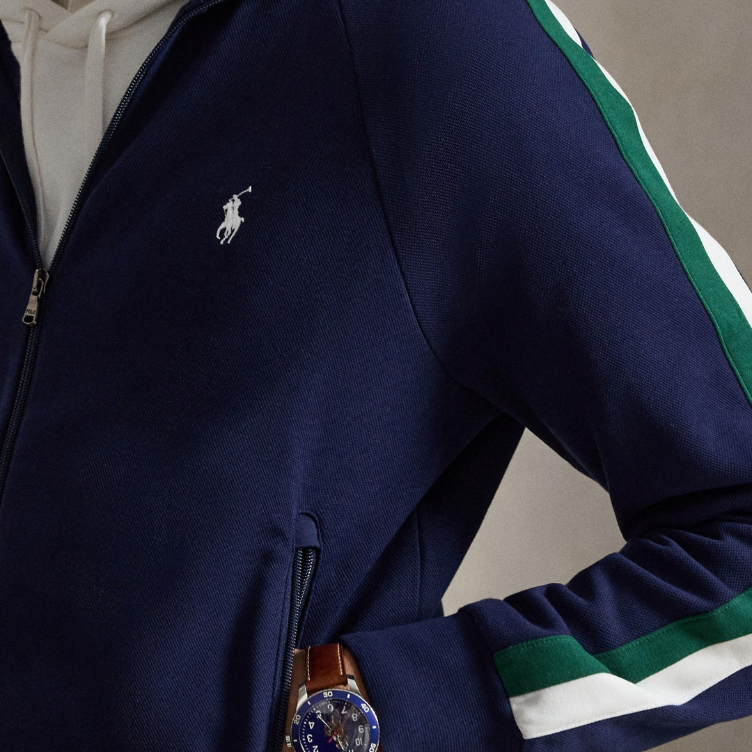 Duks Ralph Lauren LT WT MESH FACE DKT-KNT-SWEATSHIRT