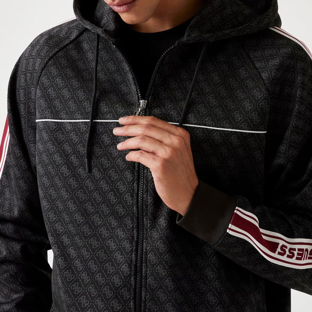Duks GUESS PARIMO 4G FULL ZIP SWEATSHIRT