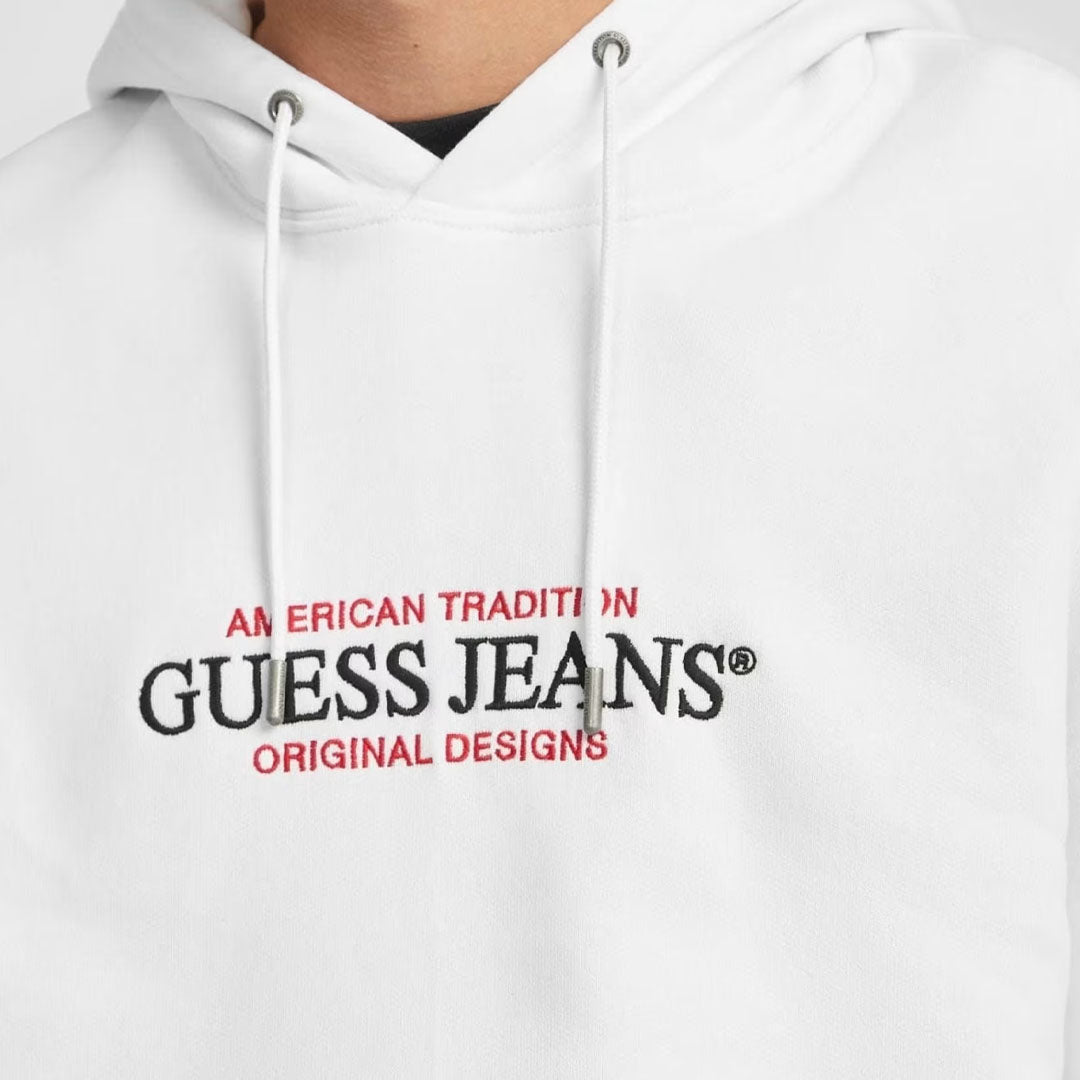 Duks GUESS JEANS GJ HOOD REG AMERICA TRAD SWEAT