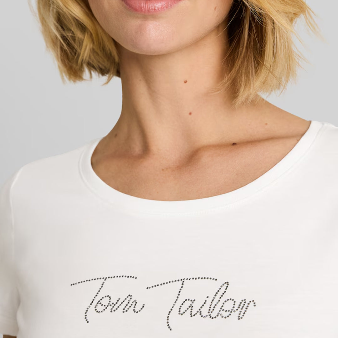 Maicë Tom Tailor T-Shirt with logo rhi