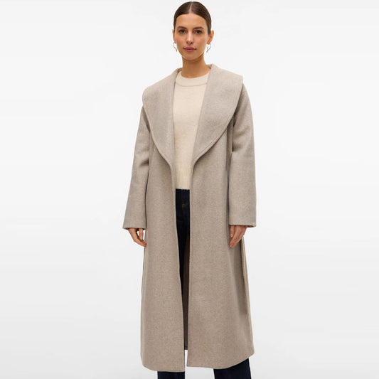 Palltë VERO MODA VMANNE BERGEN XTRA LONG COAT GA