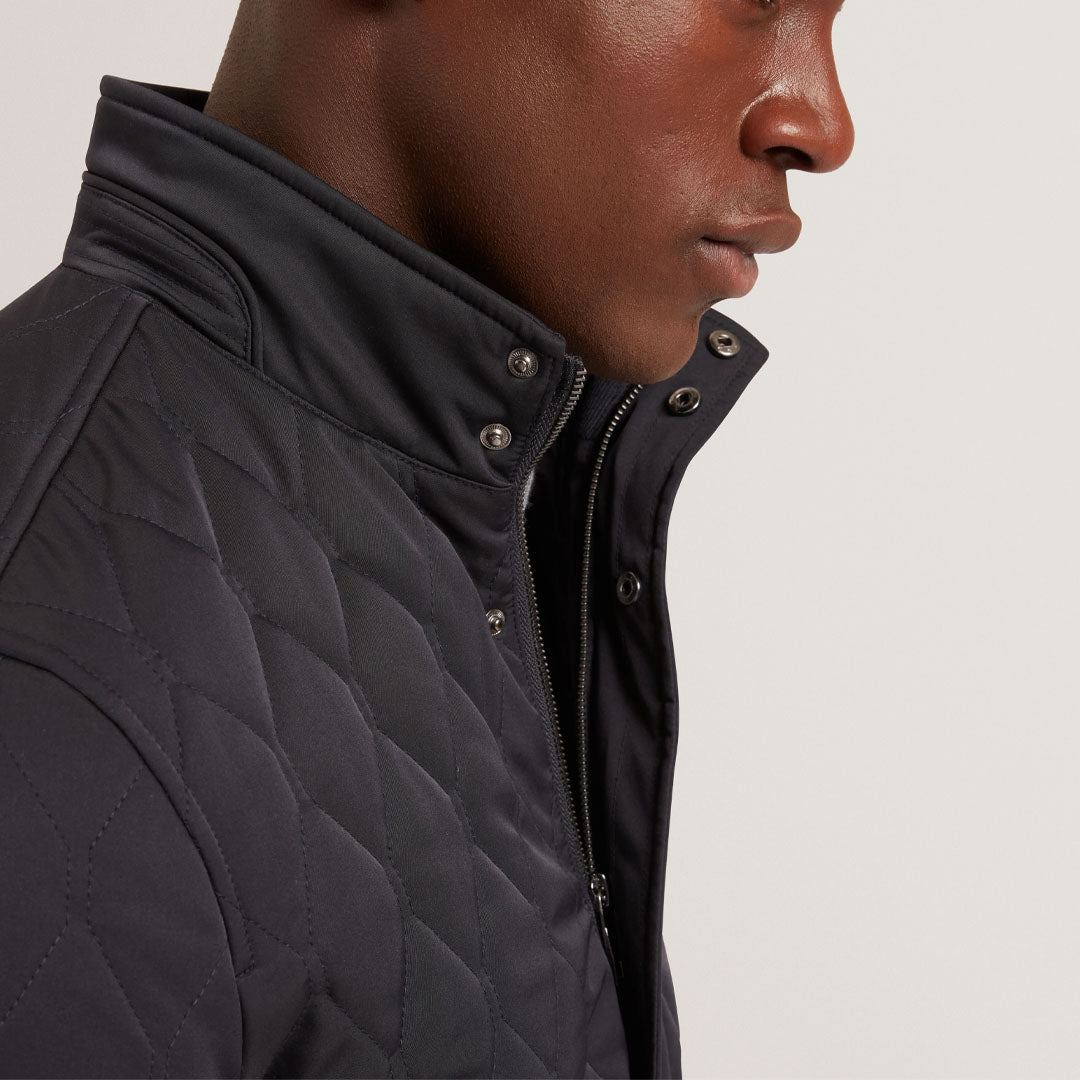 Jakne Regular Fit Diamond Quilted Coat