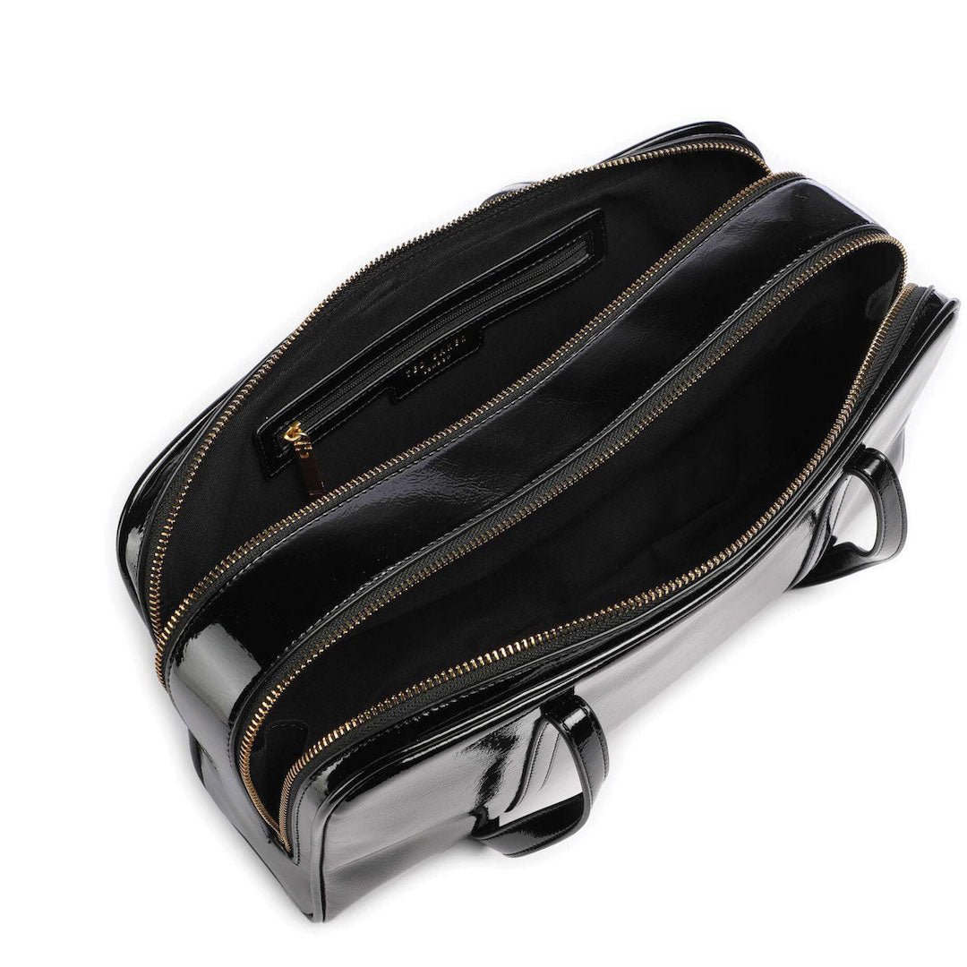 Qantë Ted Baker Crinkle Bowler Bag 3