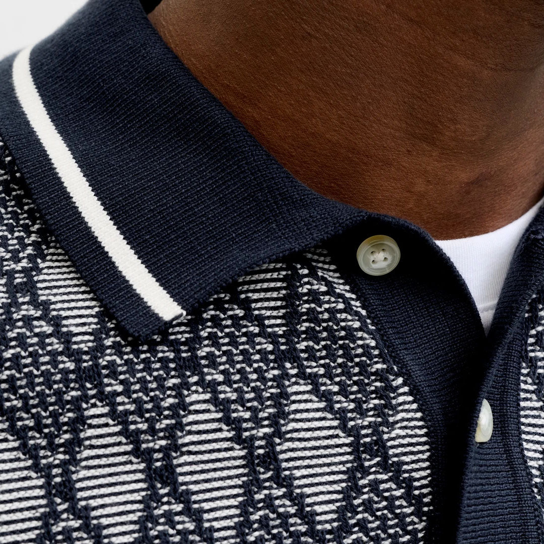 Maicë Jack & Jones JPRBLUZACK STRUCTURE KNIT POLO