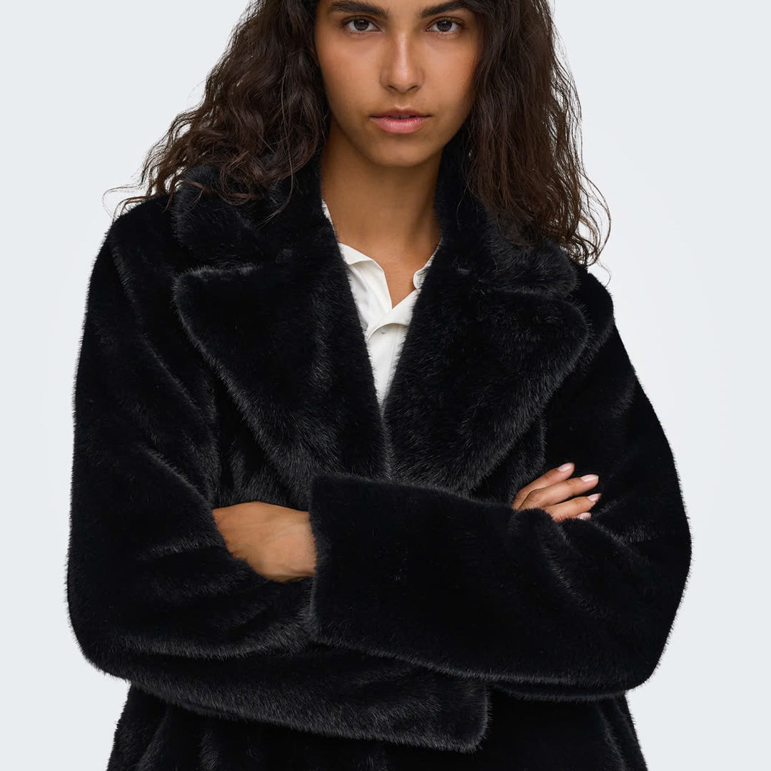 Palltë Only ONLEMILIE FAUX FUR COAT OTW