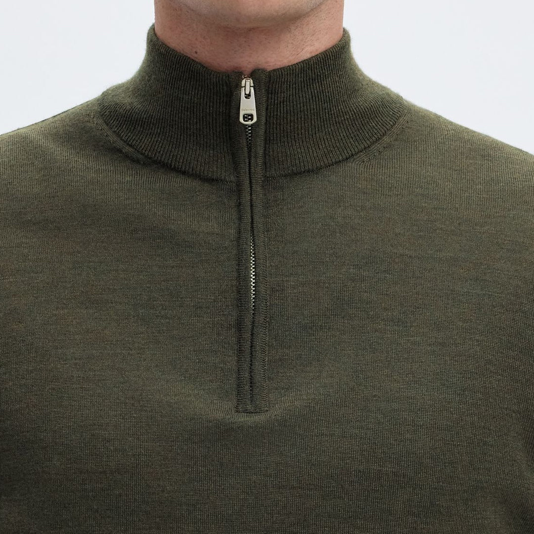 Xhemper Selected SLMTRAY LS KNIT REG MERINO HALF Z