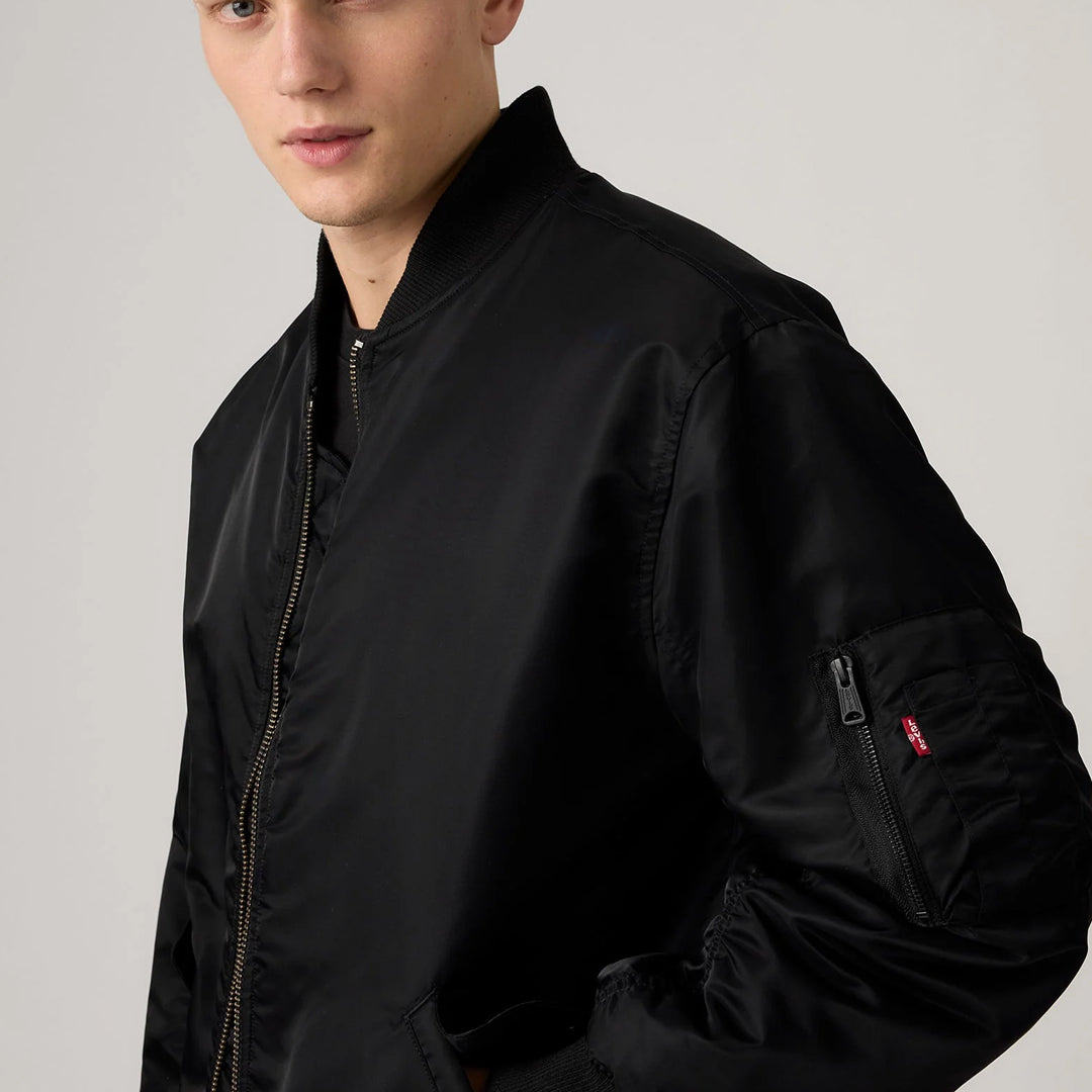 Jakne LEVIS MA1 BOMBER JET BLACK